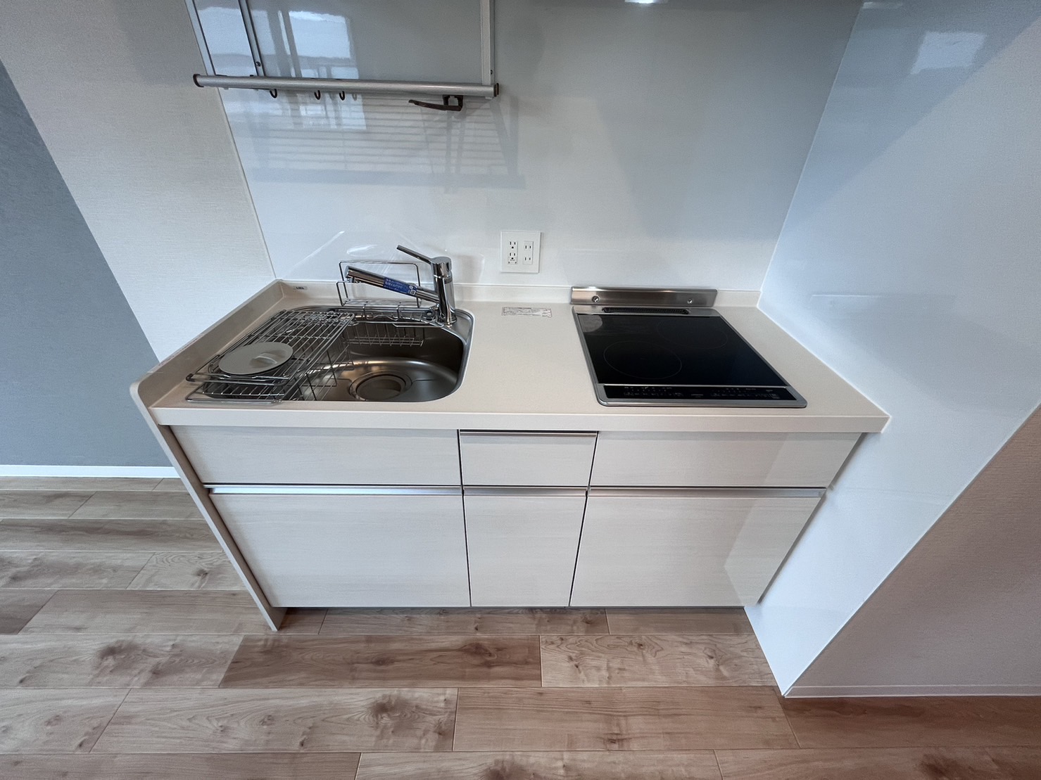 キッチン コンパクトで使いやすいキッチンです♪